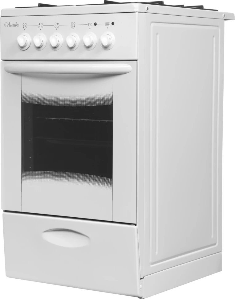 Плита Комбинированная Лысьва ЭГ 401 МС-2у белый (без крышки)  