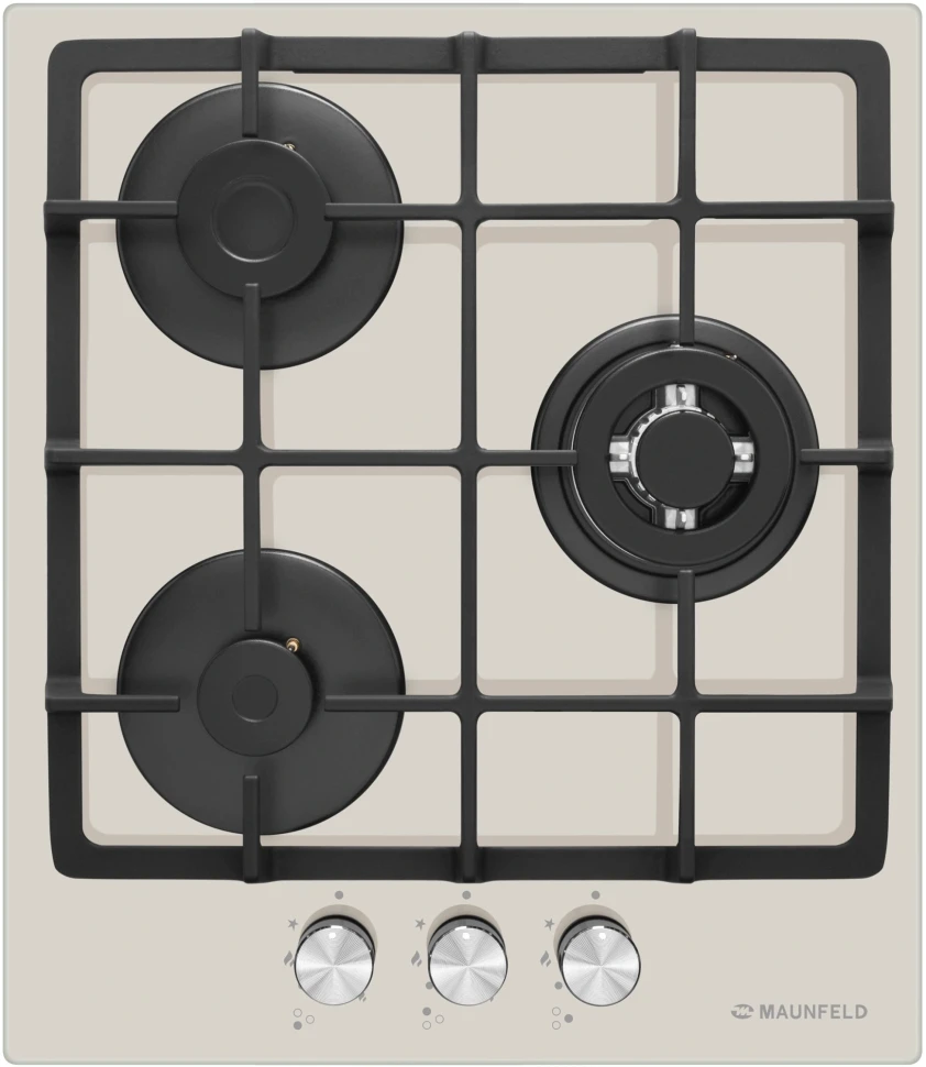 Газовая варочная поверхность Maunfeld EGHG.43.33CBG\G бежевый