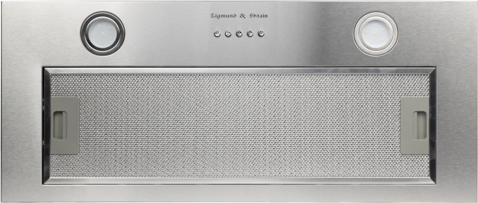 Вытяжка встраиваемая Zigmund & Shtain K 016.7 S серебристый управление: кнопочное (1 мотор)  