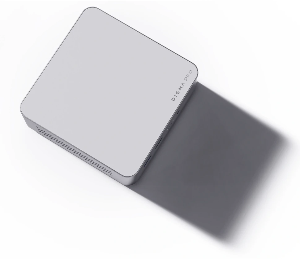 Неттоп Digma Pro Minimax X5 i5 12600H (2.7) 16Gb SSD512Gb UHDG Windows 11 Pro GbitEth WiFi BT 100W серебристый (DPP5-ADXW06)