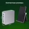 Неттоп Digma Pro Minimax X5 i5 12600H (2.7) 16Gb SSD512Gb UHDG Windows 11 Pro GbitEth WiFi BT 100W серебристый (DPP5-ADXW06)