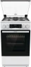 Плита Газовая Gorenje GGI5C23WF белый (стеклянная крышка) реш.чугун