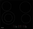 Варочная поверхность Weissgauff HV 641 BSG черный  