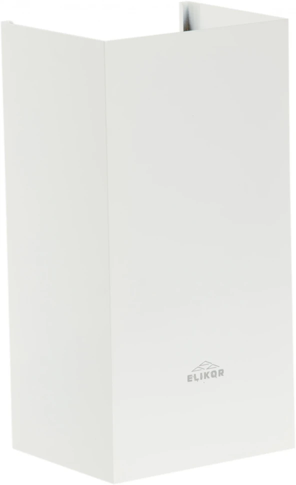 Вытяжка каминная Elikor Оптима 50П-400-К3Л белый управление: кнопочное (1 мотор)  