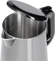 Чайник электрический Scarlett SC-EK21S58 1л. 1200Вт черный корпус: металл/пластик