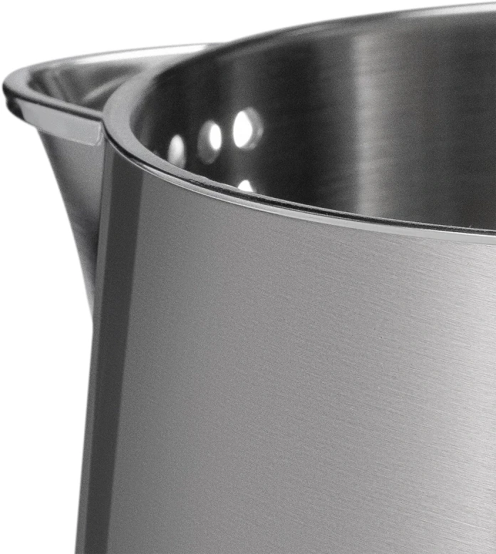 Чайник электрический Scarlett SC-EK21S58 1л. 1200Вт черный корпус: металл/пластик  