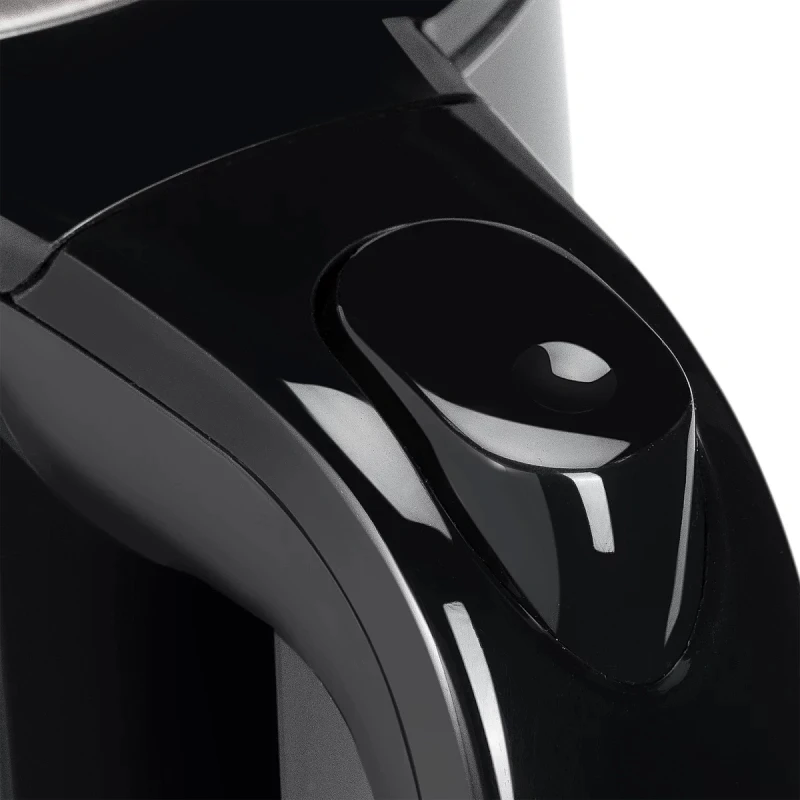 Чайник электрический Scarlett SC-EK21S58 1л. 1200Вт черный корпус: металл/пластик  