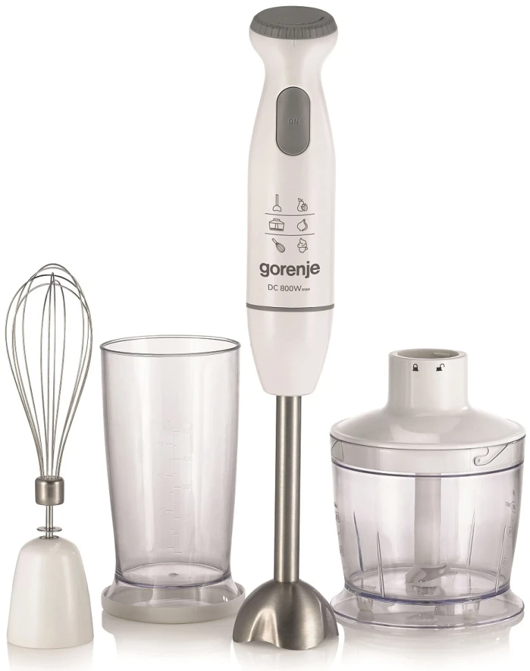 Блендер погружной Gorenje HBC804QW 800Вт белый