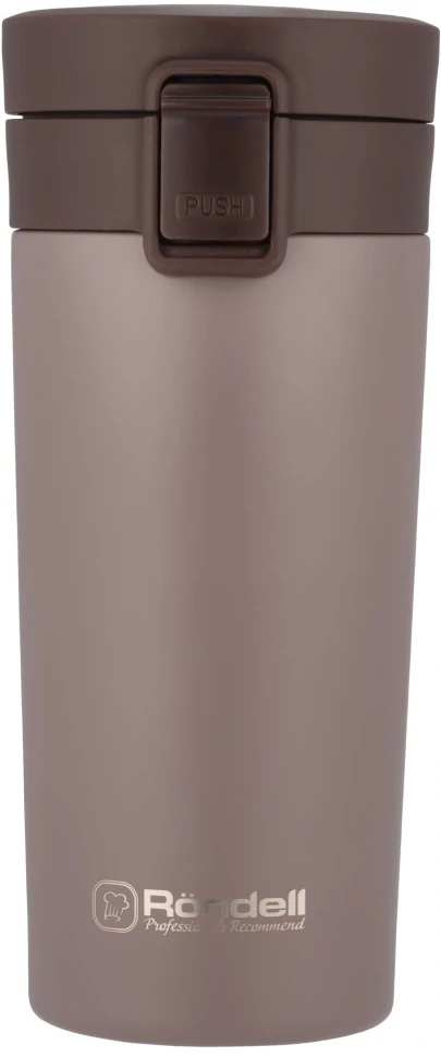 Термокружка для напитков Rondell Freddo RDS-1884 0.38л. коричневый картонная коробка  