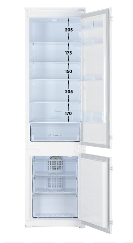 Встраиваемый холодильник Indesit IBH 20  