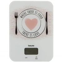 Весы кухонные электронные Beurer KS19 Love макс.вес:5кг рисунок