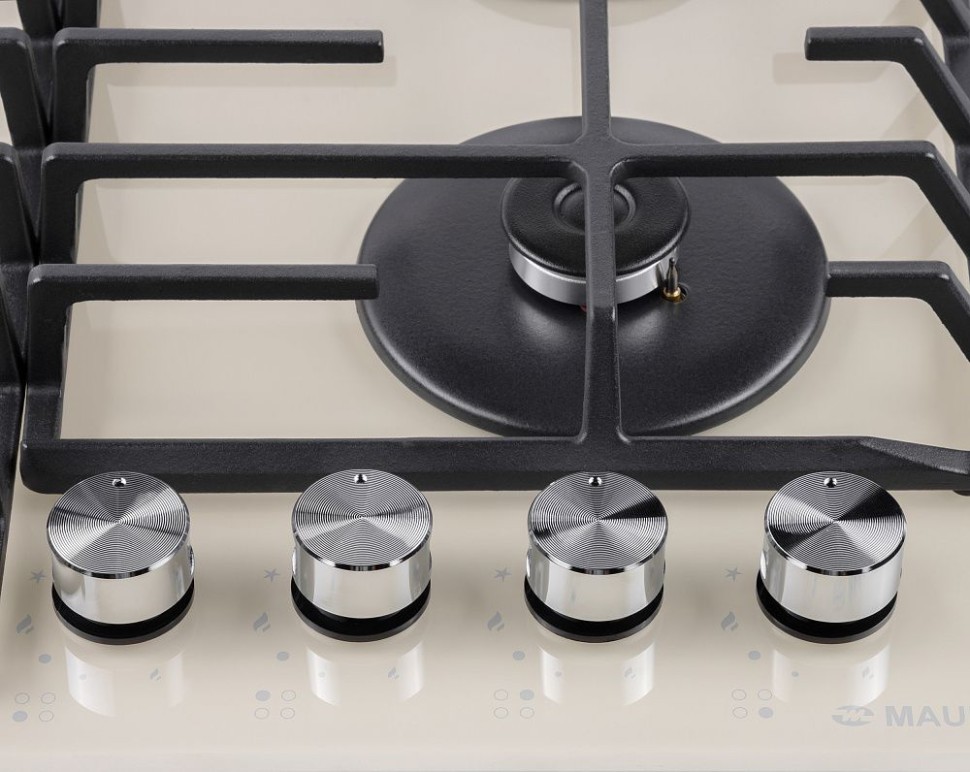 Газовая варочная поверхность Maunfeld EGHG.64.63CBG/G бежевый  