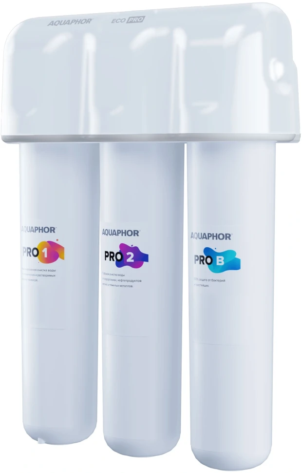 Водоочиститель Аквафор Кристалл ECO Pro белый  