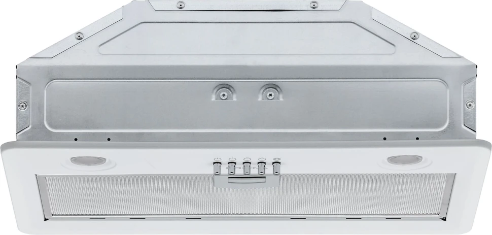 Вытяжка встраиваемая Krona Luisa 600 White PB белый управление: кнопочное (1 мотор)  