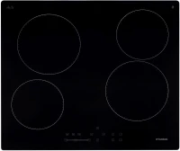 Варочная поверхность Hyundai HHE 6451 BG черный