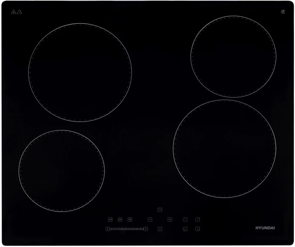 Варочная поверхность Hyundai HHE 6451 BG черный