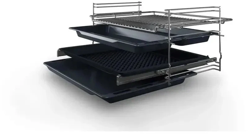 Духовой шкаф Электрический Bosch HBJ558YB3Q черный