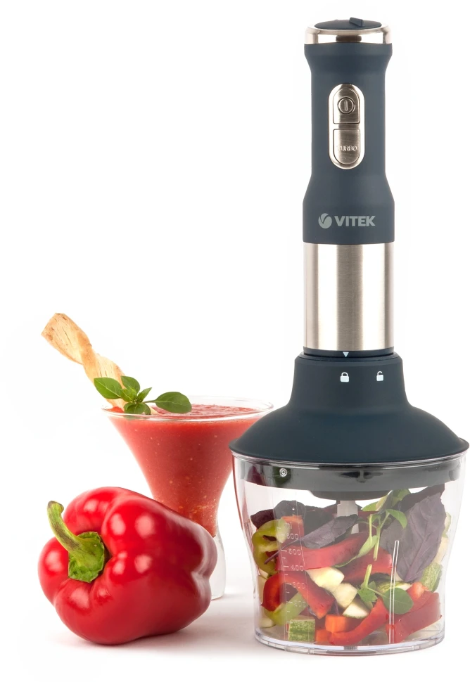 Блендер погружной Vitek VT-3415 900Вт синий