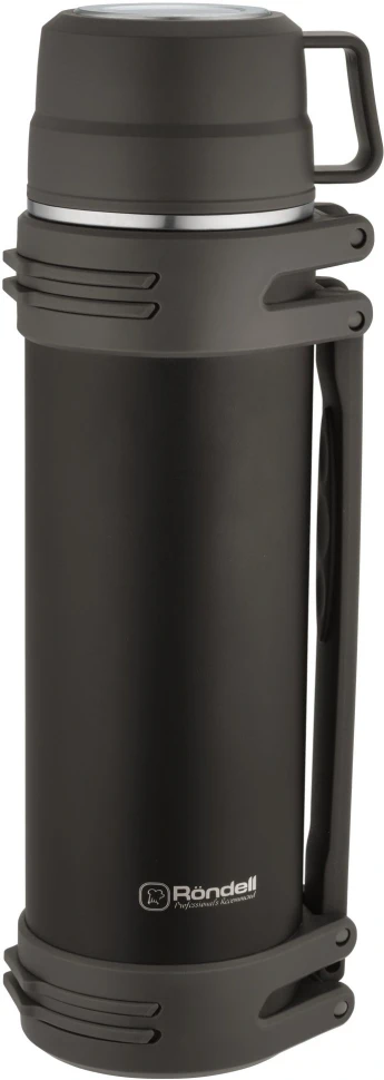 Термос для напитков Rondell Coupage RDS-1885 1.5л. черный картонная коробка  