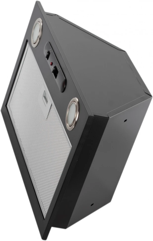 Вытяжка встраиваемая Elikor Врезной блок 52П-400-П3Д черный управление: ползунковое (1 мотор)  