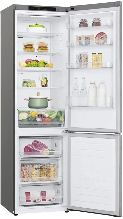 Холодильник LG GA-B509MCZL 2-хкамерн. темно-серый инвертер