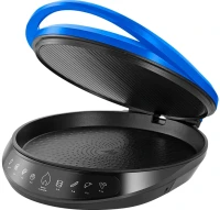 Пиццамейкер Kitfort КТ-3680 1800Вт синий/черный