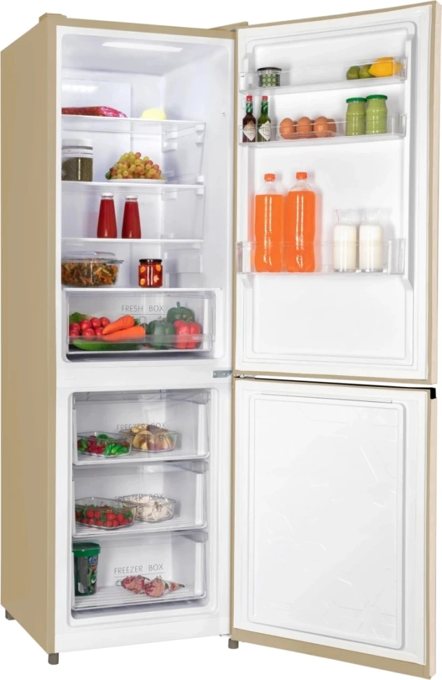 Холодильник Nordfrost RFC 350D NFYm 2-хкамерн. бежевый мрамор  