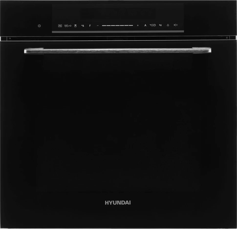 Духовой шкаф Электрический Hyundai HMEO 6780 BG черное стекло/черный