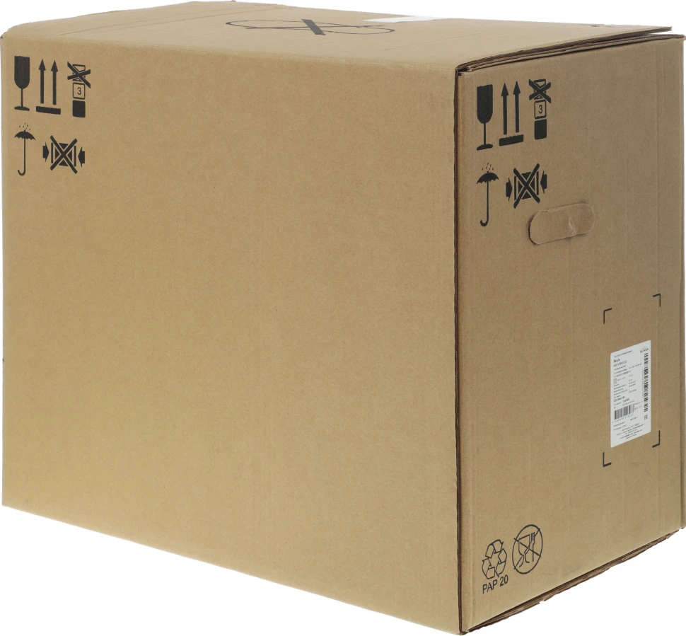 Вытяжка каминная Elikor Вента 60П-650-К3Д топленое молоко управление: кнопочное (1 мотор)  