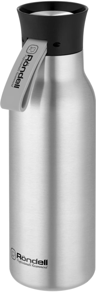 Термокружка для напитков Rondell Breve RDS-1883 0.5л. стальной матовый картонная коробка