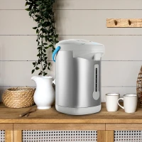 Термопот Kitfort КТ-2531 4л. 750Вт серебристый/голубой