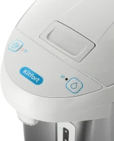 Термопот Kitfort КТ-2531 4л. 750Вт серебристый/голубой