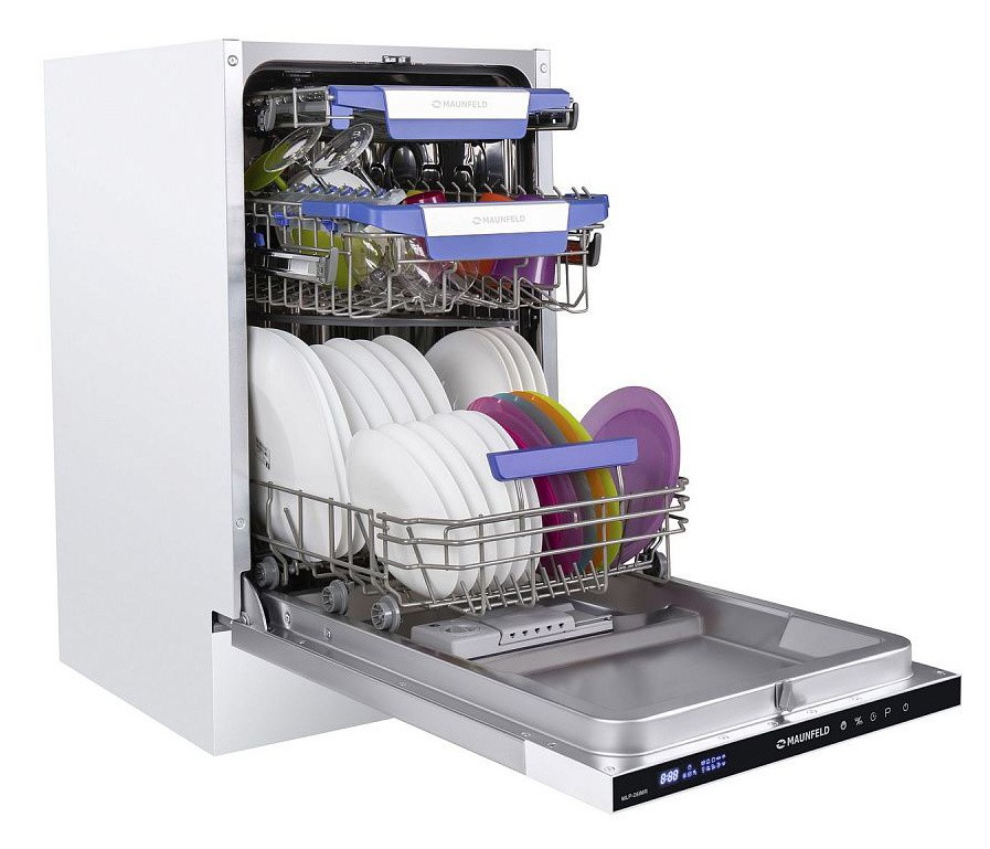 Посудомоечная машина встраив. Maunfeld MLP-08IMR 2100Вт узкая