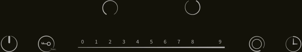 Варочная поверхность Lex EVH 321A BL черный  