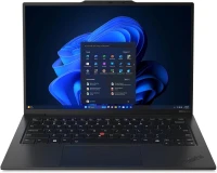 Ноутбук Lenovo ThinkPad X1 Carbon G12 Core Ultra 7 155U 32Gb SSD512Gb Intel Graphics 14" IPS Touch WUXGA (1920x1200) Windows 11 Pro 64 black WiFi BT Cam (21KC00A7US)  