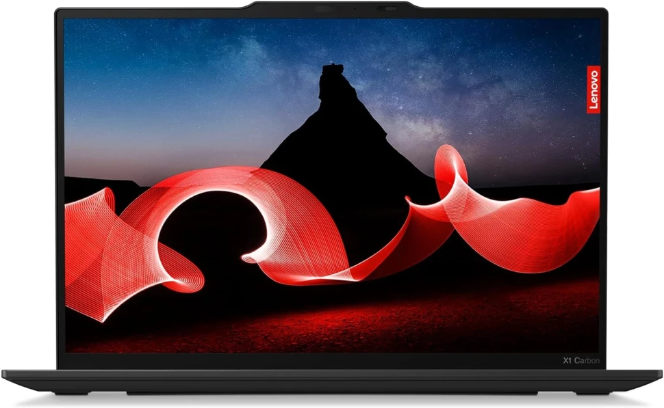 Ноутбук Lenovo ThinkPad X1 Carbon G12 Core Ultra 7 155U 32Gb SSD512Gb Intel Graphics 14" IPS Touch WUXGA (1920x1200) Windows 11 Pro 64 black WiFi BT Cam (21KC00A7US)  