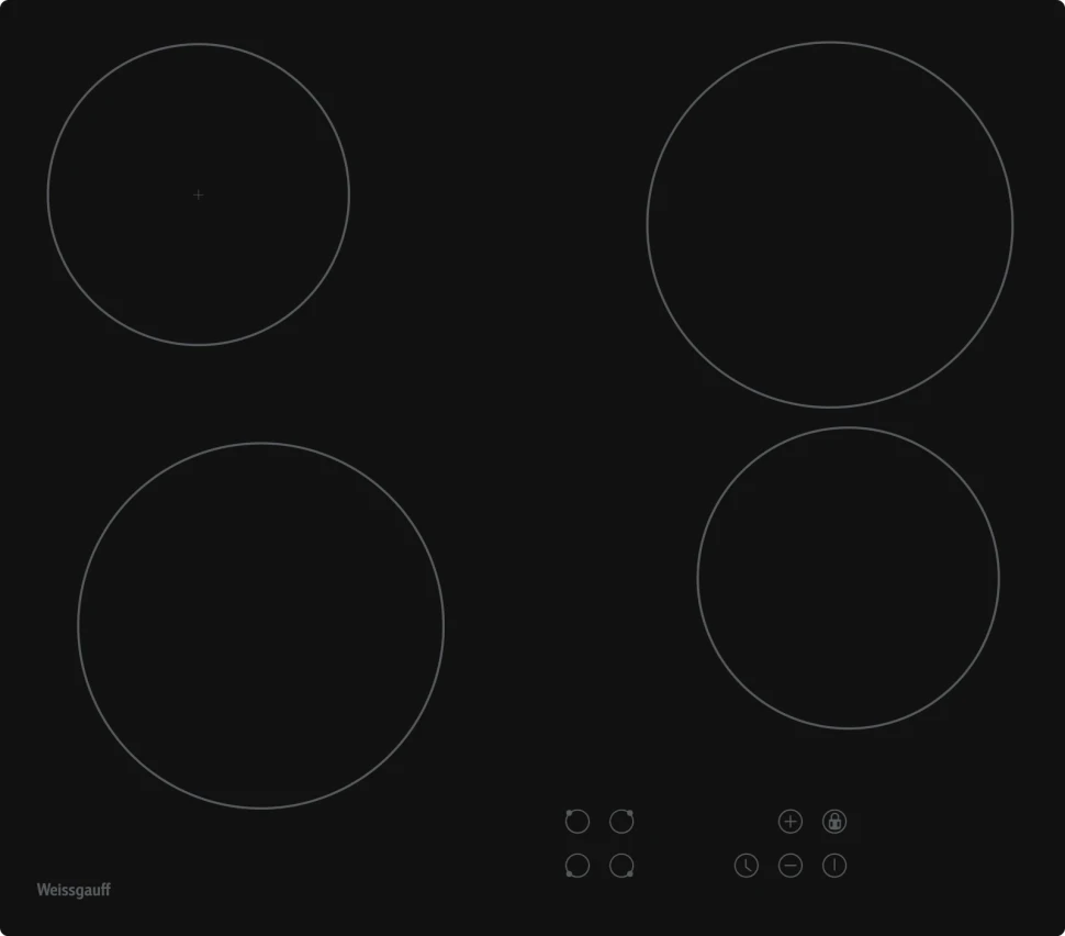 Варочная поверхность Weissgauff HV 640 BA черный  