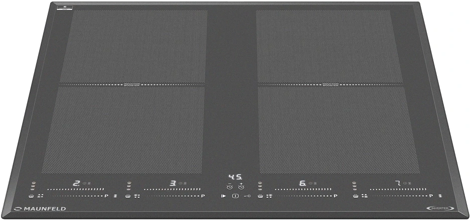 Индукционная варочная поверхность Maunfeld CVI594SF2DGR Inverter серый  