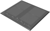 Индукционная варочная поверхность Maunfeld CVI594SF2DGR Inverter серый
