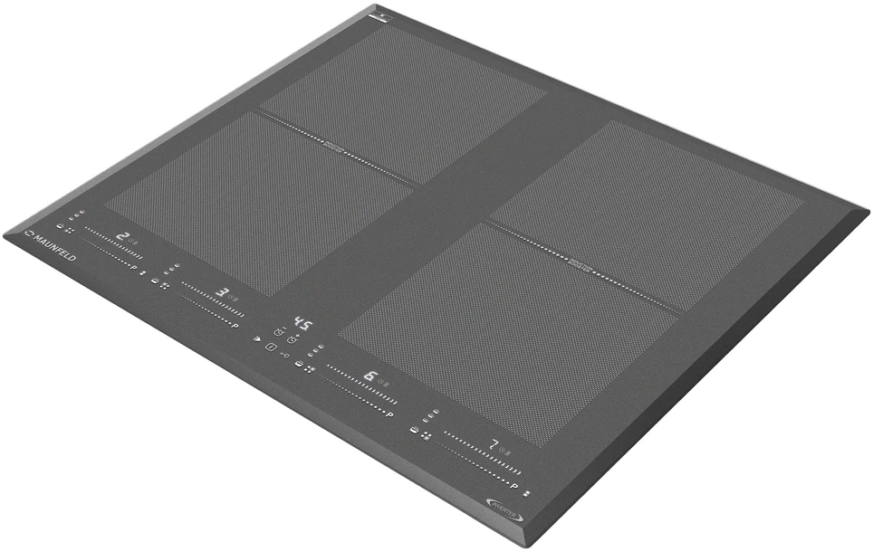 Индукционная варочная поверхность Maunfeld CVI594SF2DGR Inverter серый  