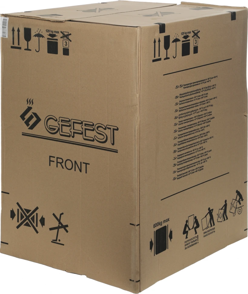 Плита Газовая Gefest ПГ 1200-С6 К33 белый (металлическая крышка) реш.сталь  