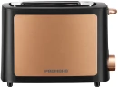 Тостер Редмонд T901 900Вт черный/бронзовый