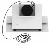 Вытяжка каминная Elikor Vertex WH 50 белый управление: сенсорное (1 мотор)