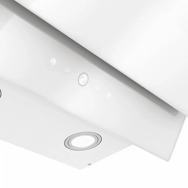 Вытяжка каминная Elikor Vertex WH 50 белый управление: сенсорное (1 мотор)  