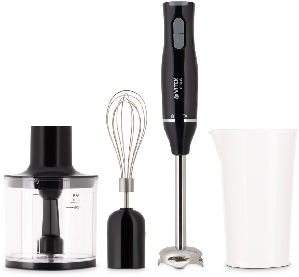 Блендер погружной Vitek VT-3424 800Вт разноцветный  