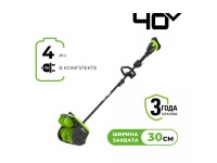 Аккумуляторный снегоуборщик Greenworks GD40SS2 40V 30 см с 1хАКБ 4 Ач и ЗУ (2603107UB)