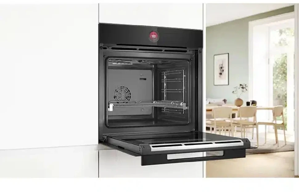 Духовой шкаф Электрический Bosch Serie 8 HBG974LB1 черный  