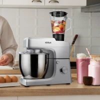 Миксер планетарный Kitfort КТ-1339-1 1400Вт серебристый