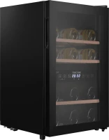 Винный шкаф Maunfeld MFWC-50D16 2-хкамерн. черный
