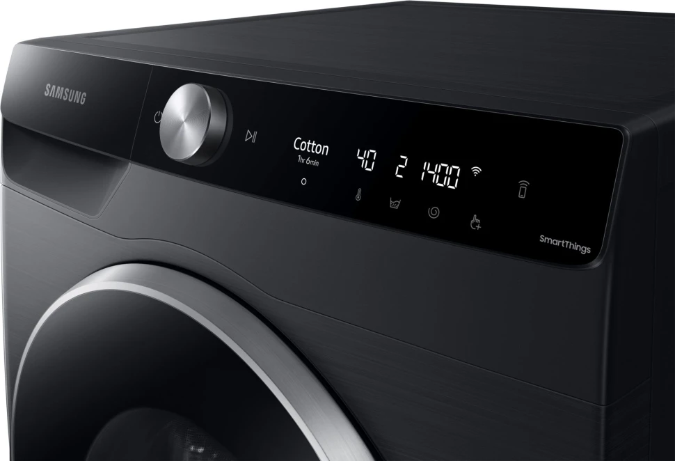 Стиральная машина Samsung WW11CG604CLBLP класс: A загр.фронтальная макс.:11кг черный инвертор  